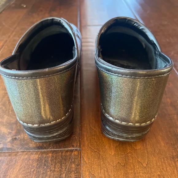 Dansko professional Petrol Patent olive green clogs EU 40 US 9 - Picture 6 of 7